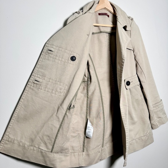 Comptoir de Cotonniers Classic Women’s Trench Coat Sz 34 EU - Picture 5 of 8